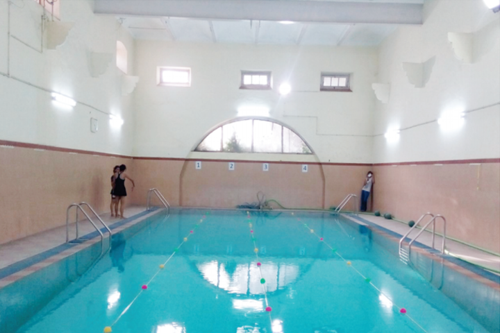 King George's Medical University, Lucknow Swiming pool of King Georges Medical University Lucknow